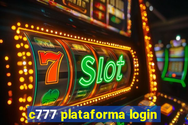 c777 plataforma login