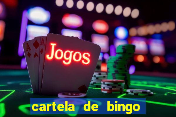 cartela de bingo 75 para imprimir