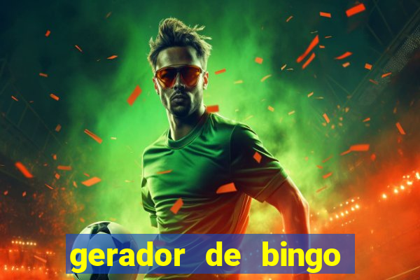 gerador de bingo cha de bebe