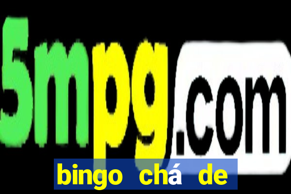 bingo chá de bebê pdf