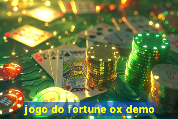 jogo do fortune ox demo