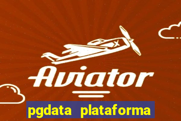 pgdata plataforma de jogos