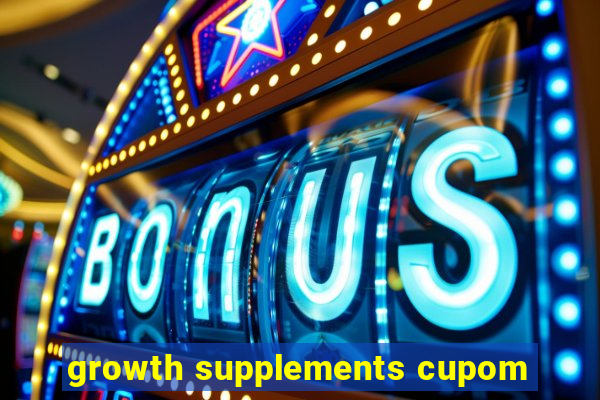 growth supplements cupom