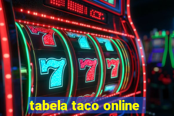 tabela taco online