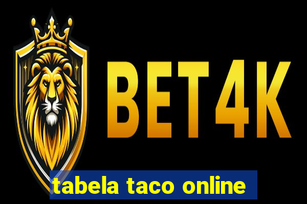 tabela taco online