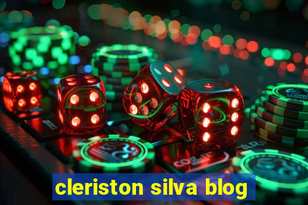 cleriston silva blog