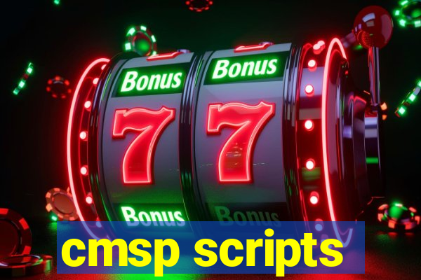 cmsp scripts