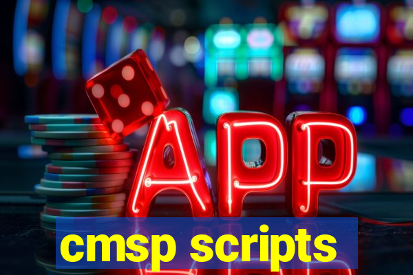 cmsp scripts