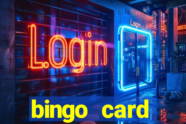 bingo card generator with pictures