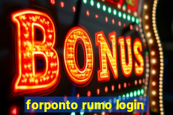 forponto rumo login