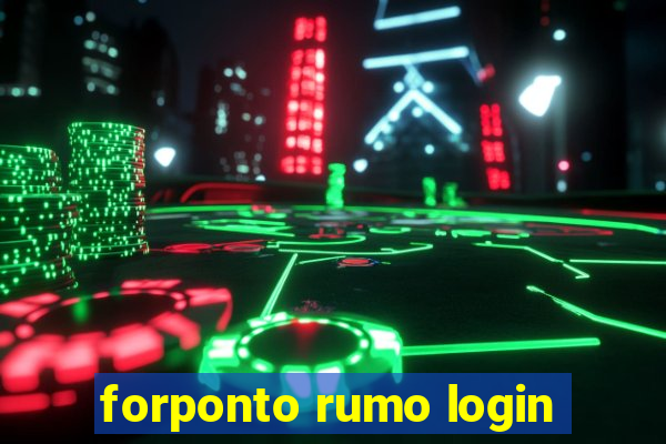 forponto rumo login