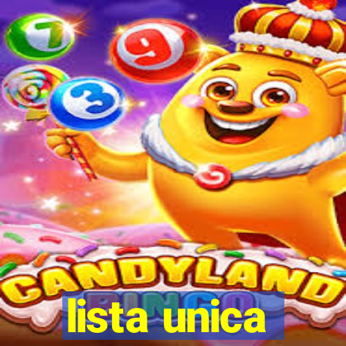 lista unica