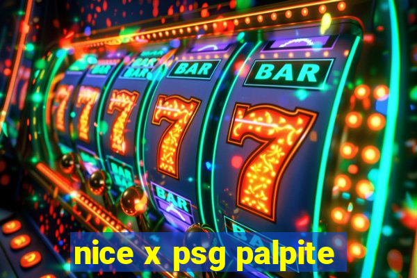 nice x psg palpite