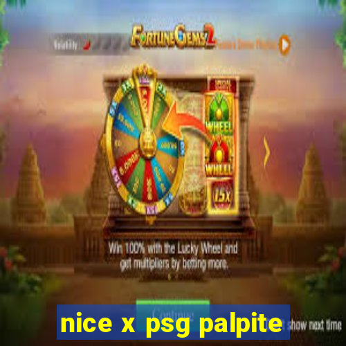 nice x psg palpite