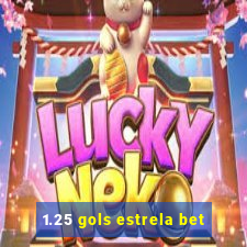 1.25 gols estrela bet