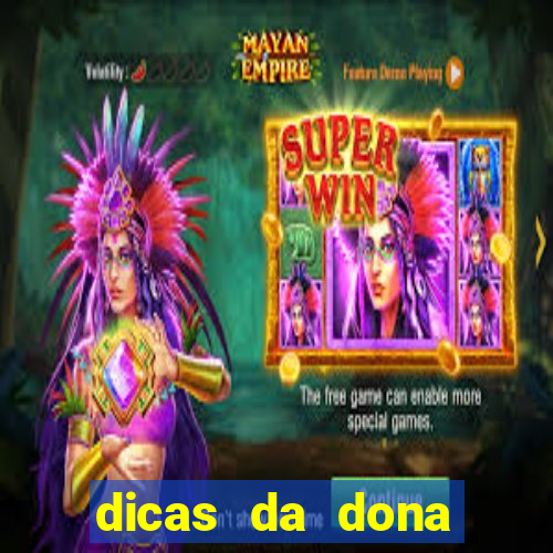 dicas da dona maria jogo do bicho