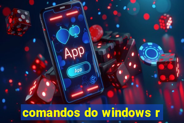 comandos do windows r