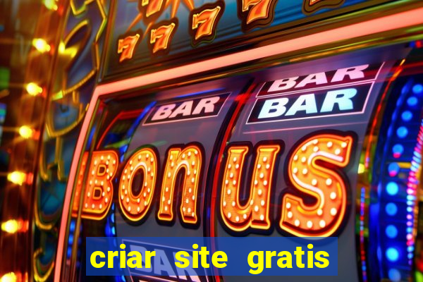 criar site gratis de jogos