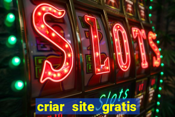 criar site gratis de jogos