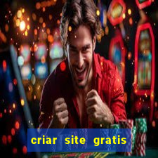 criar site gratis de jogos