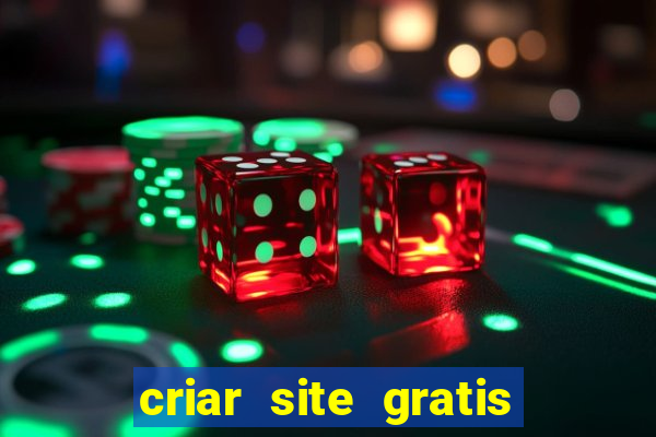 criar site gratis de jogos