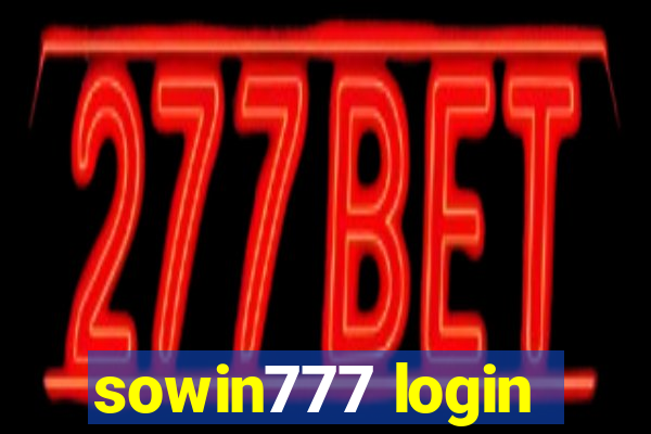 sowin777 login