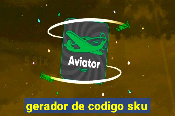 gerador de codigo sku