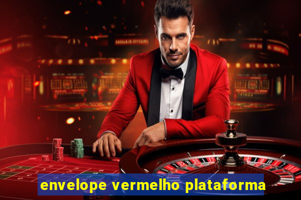 envelope vermelho plataforma