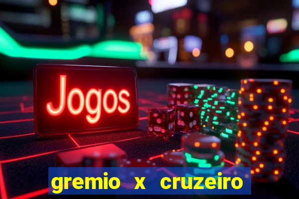 gremio x cruzeiro ao vivo hd