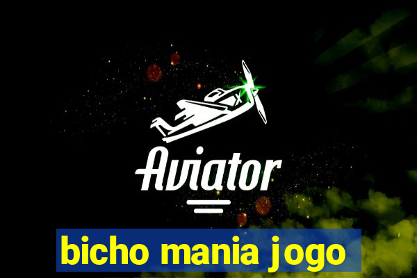 bicho mania jogo