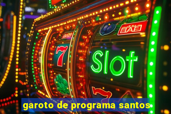 garoto de programa santos