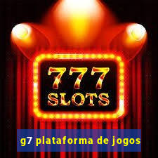 g7 plataforma de jogos