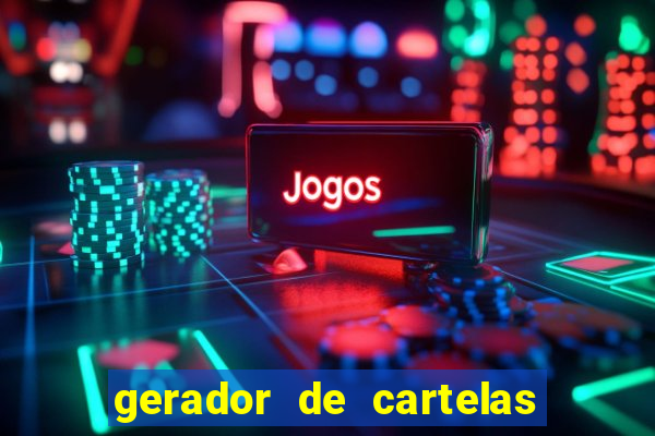 gerador de cartelas de bingo 1 a 99