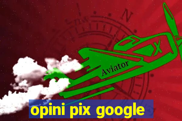 opini pix google