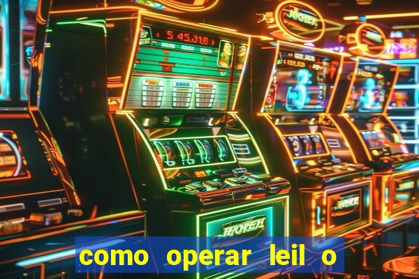 como operar leil o de abertura mini indice