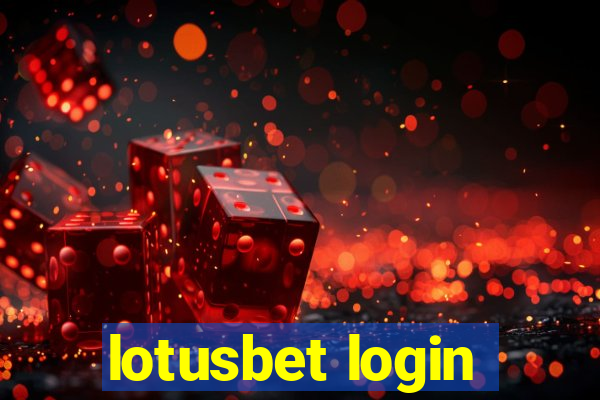 lotusbet login