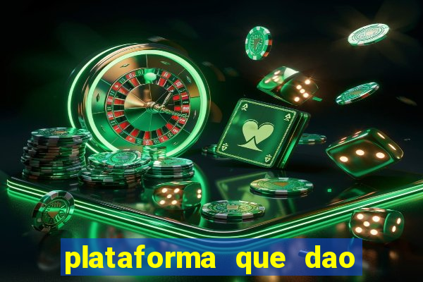 plataforma que dao bonus de cadastro