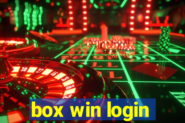 box win login