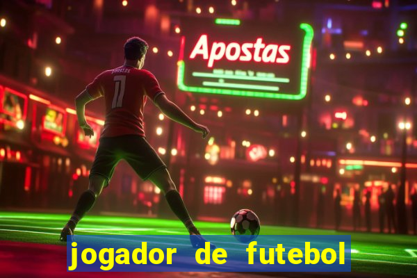 jogador de futebol de pau duro