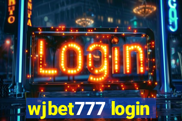 wjbet777 login