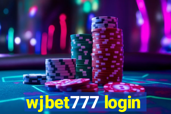 wjbet777 login