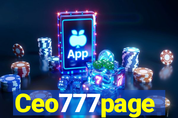 Ceo777page