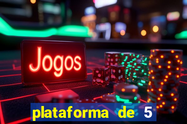 plataforma de 5 reais jogo do tigre