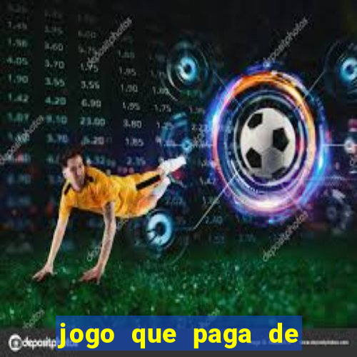 jogo que paga de verdade no pix