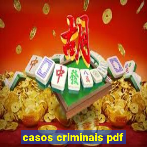 casos criminais pdf