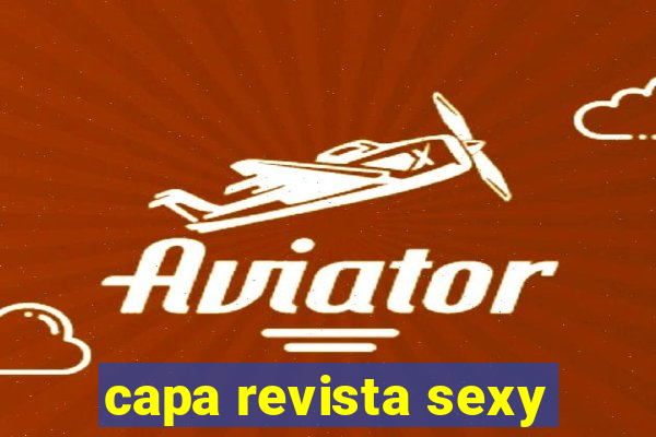 capa revista sexy