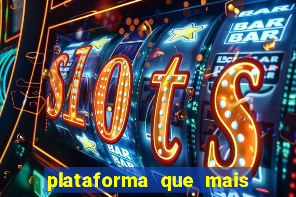 plataforma que mais paga no fortune tiger