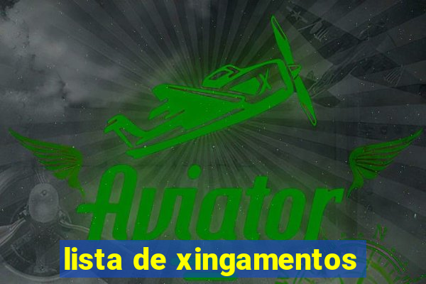 lista de xingamentos