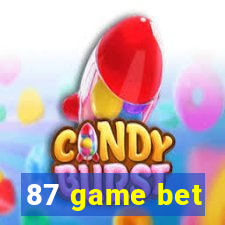 87 game bet