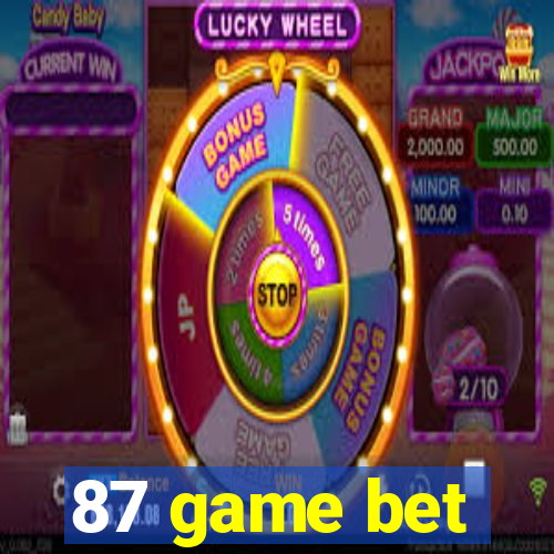 87 game bet